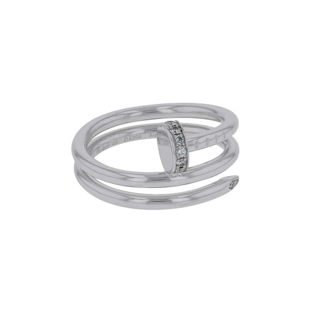 Cartier Juste un Clou diamonds and gold ring